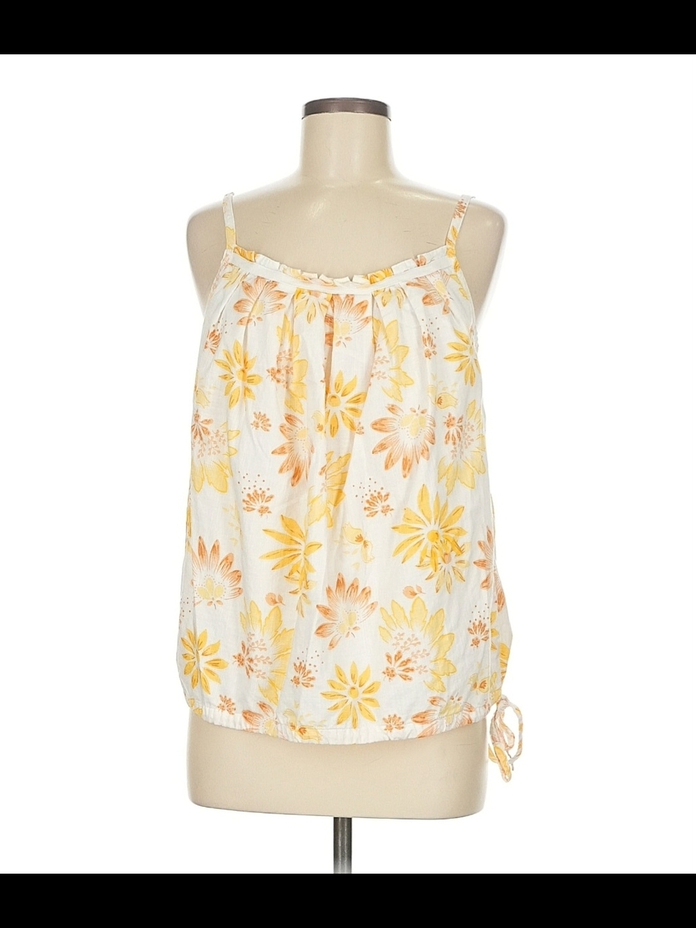 Gap Limited Edition Sunshine Floral Drawstring Cami Tank